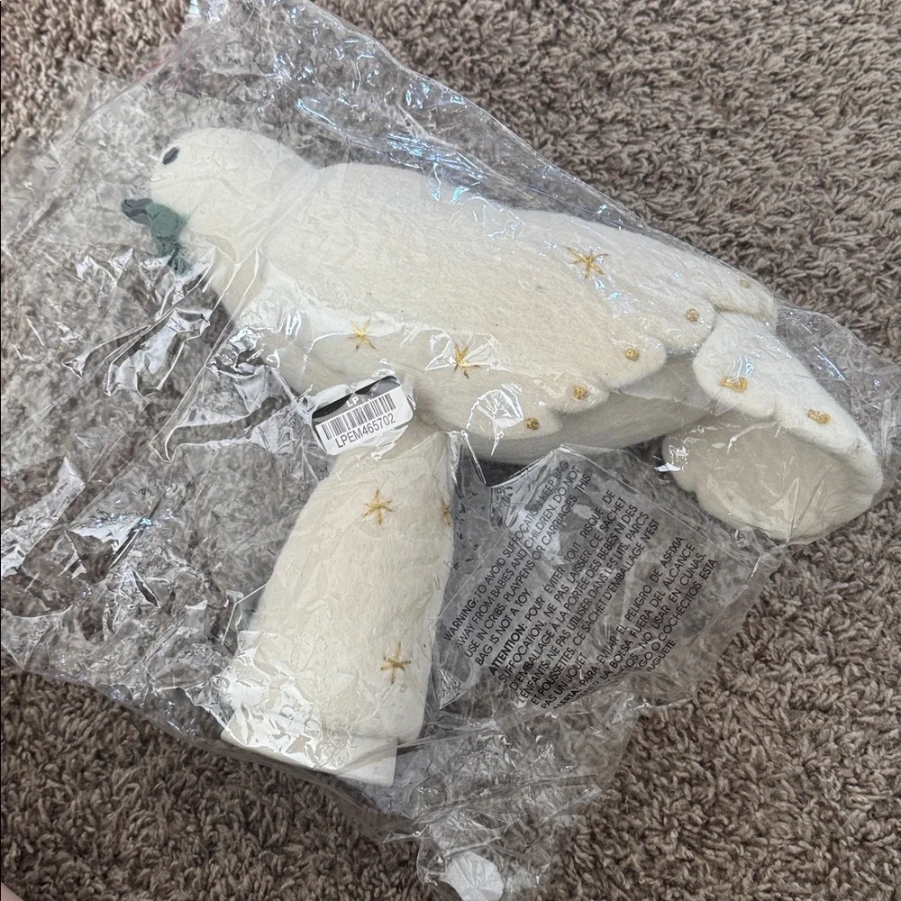 Pottery Barn Felt Dove Tree Topper